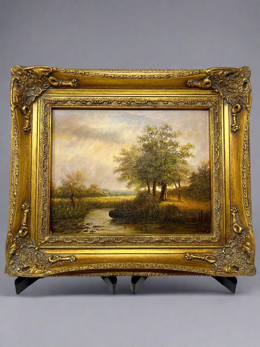 Autumn Reflections by the Riverbank - HeirloomSpace