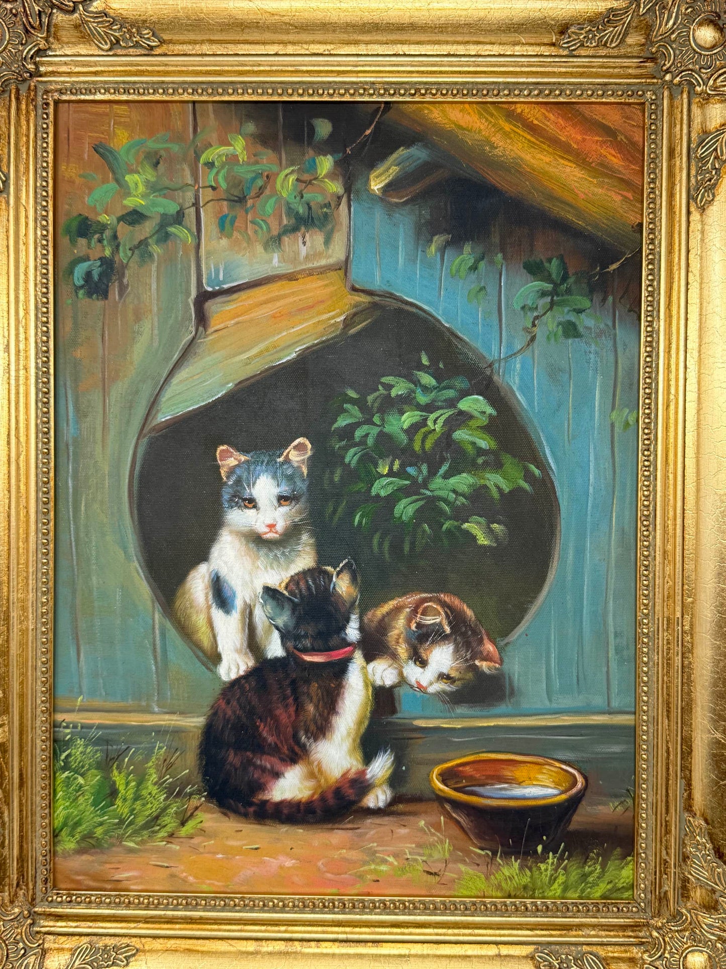Companions at the Garden Gate