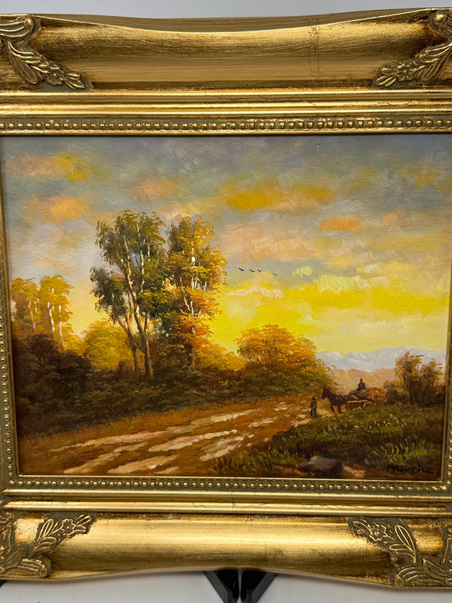 Golden Dusk Path