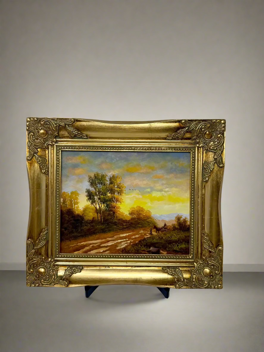 Golden Dusk Path