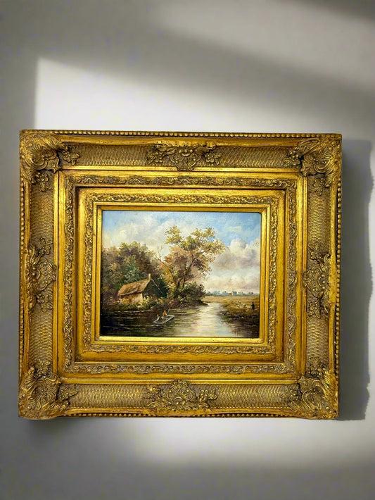 Cottage by the Riverbank