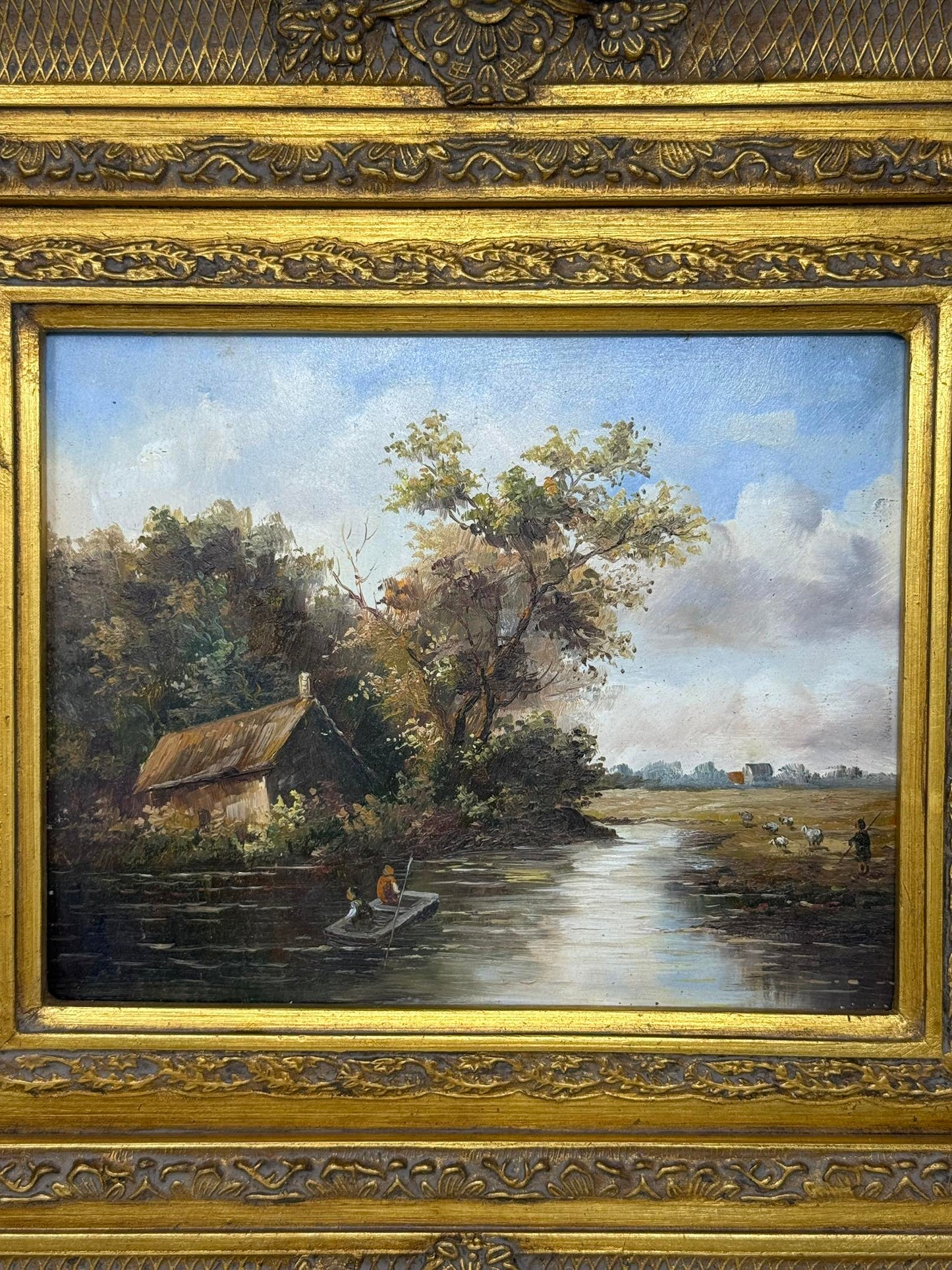 Cottage by the Riverbank