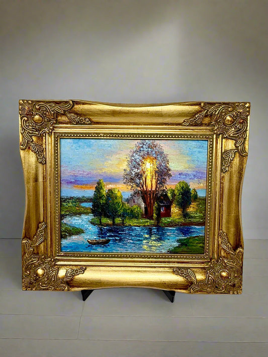 ๐
 Cottage by the Shimmering Lake