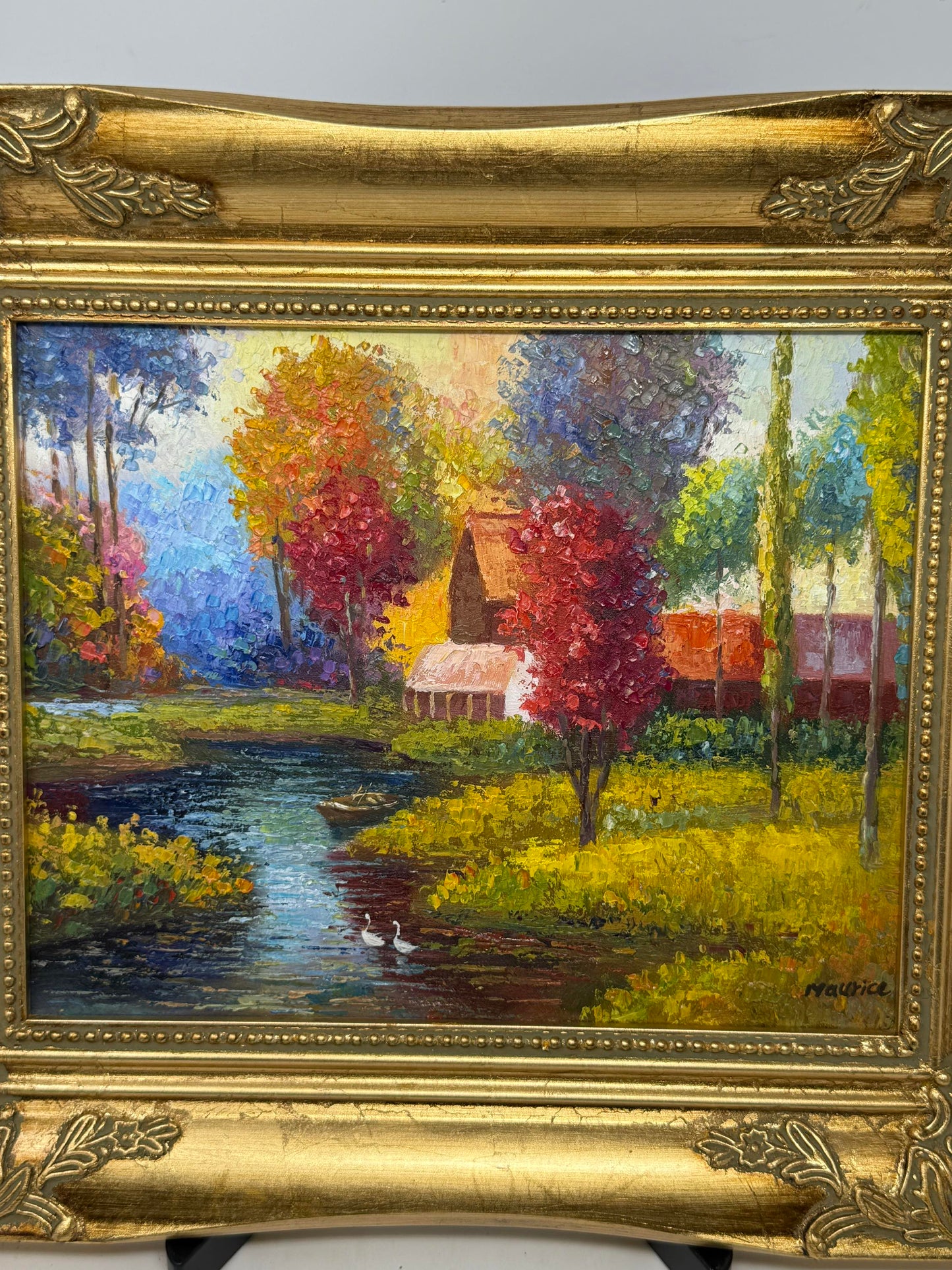 🍂 Autumn Stream by the Village