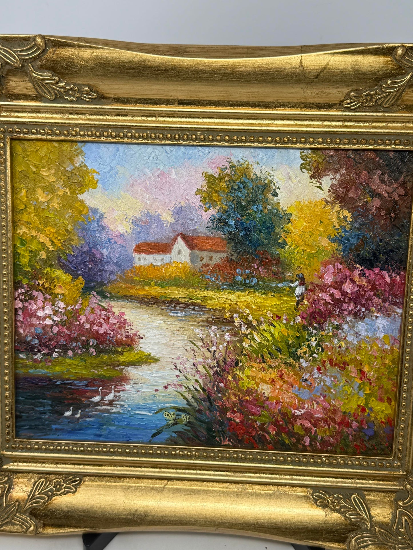 🌸 Cottage by the Blooming Stream