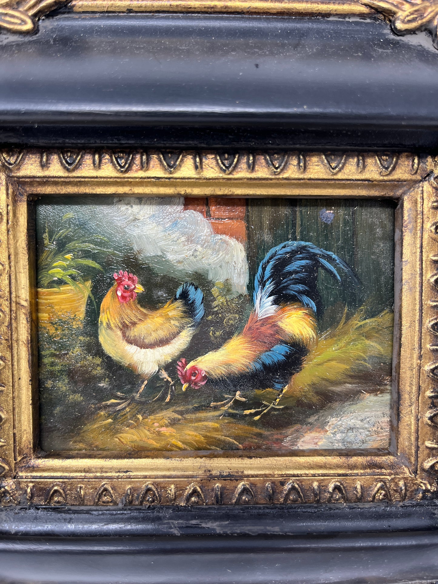 Roosters of the Farmstead – Pair