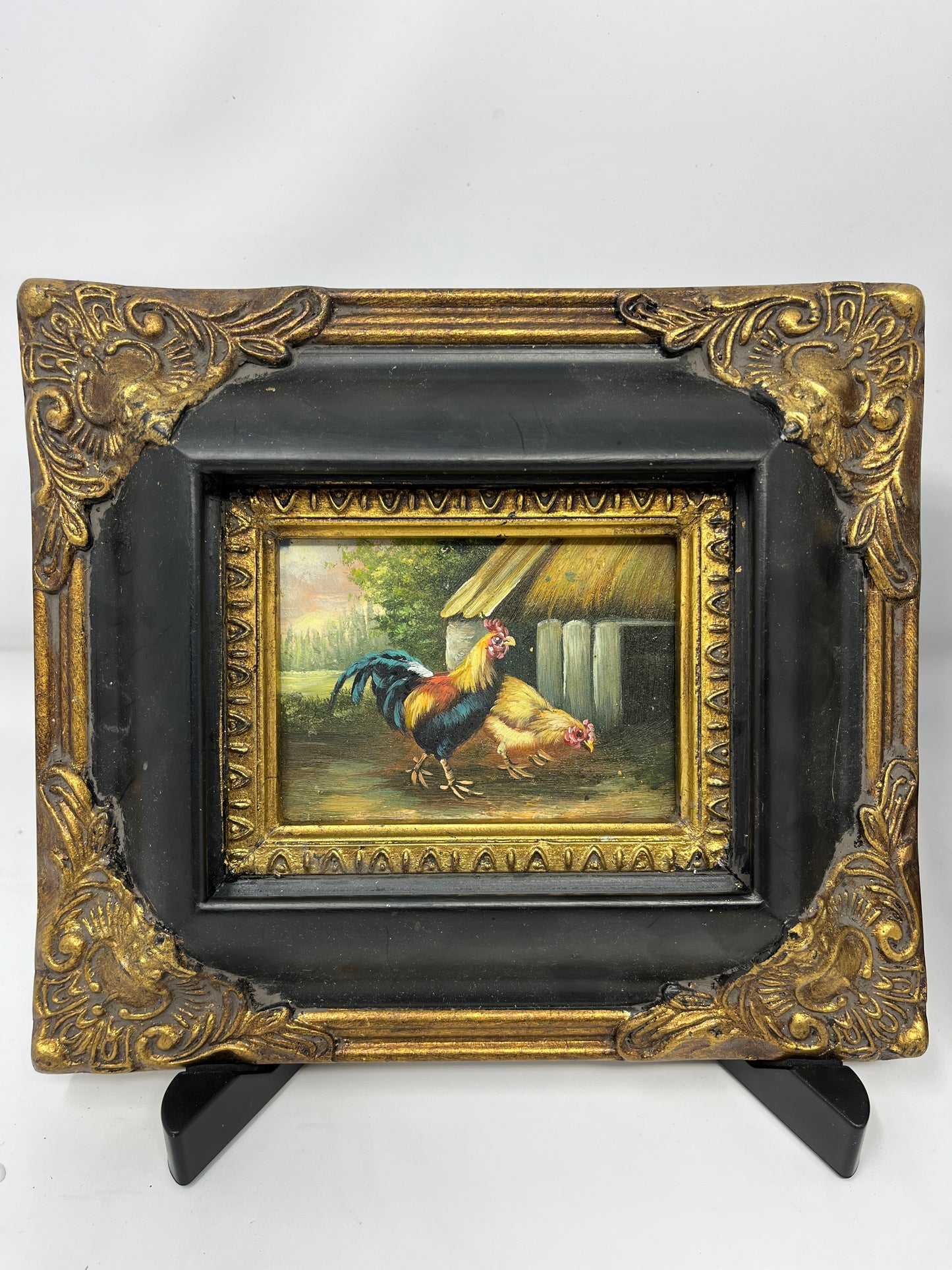 Roosters of the Farmstead – Pair