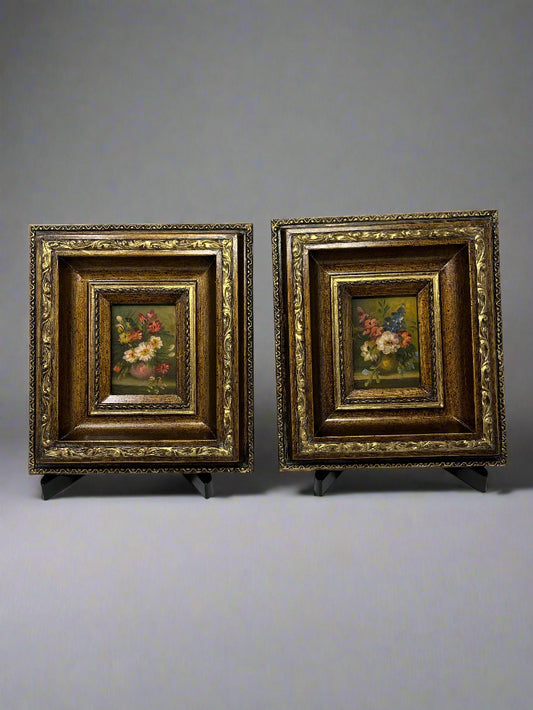 Garden Reverie – Antique Floral Miniatures