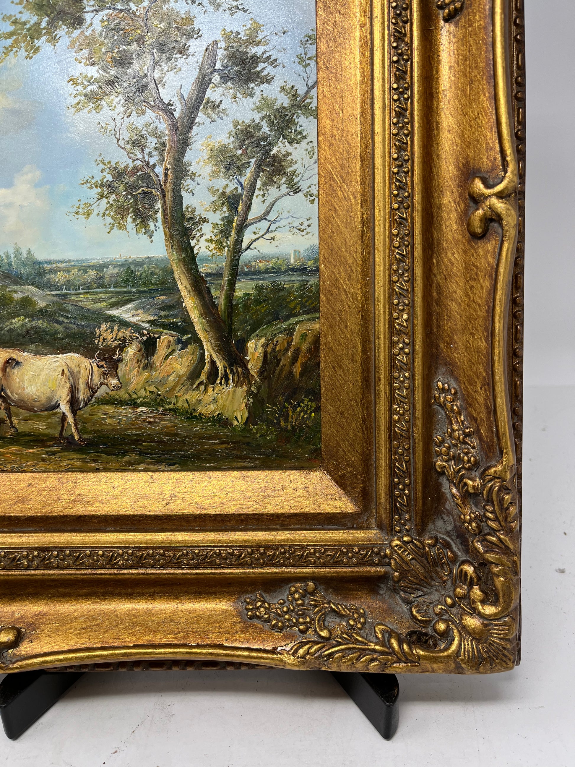 Countryside Living Cow Landscape 13x15 - HeirloomSpace