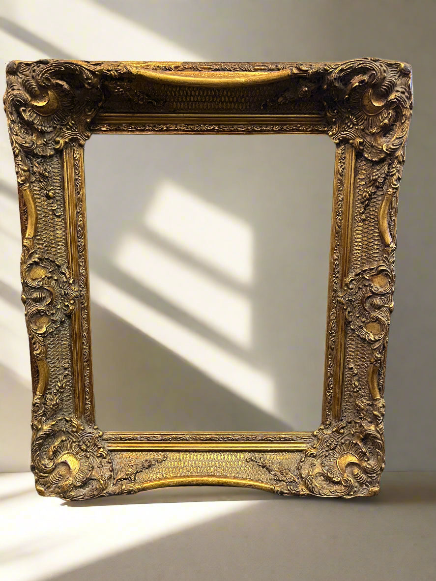 Regal Rococo Gilt Frame – 24x28 Inches