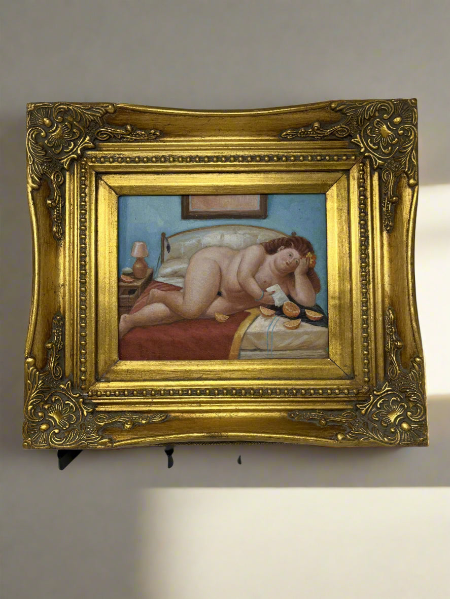 Reclining Woman with Oranges - HeirloomSpace