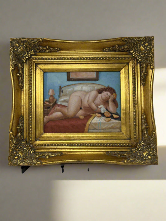 Reclining Woman with Oranges - HeirloomSpace