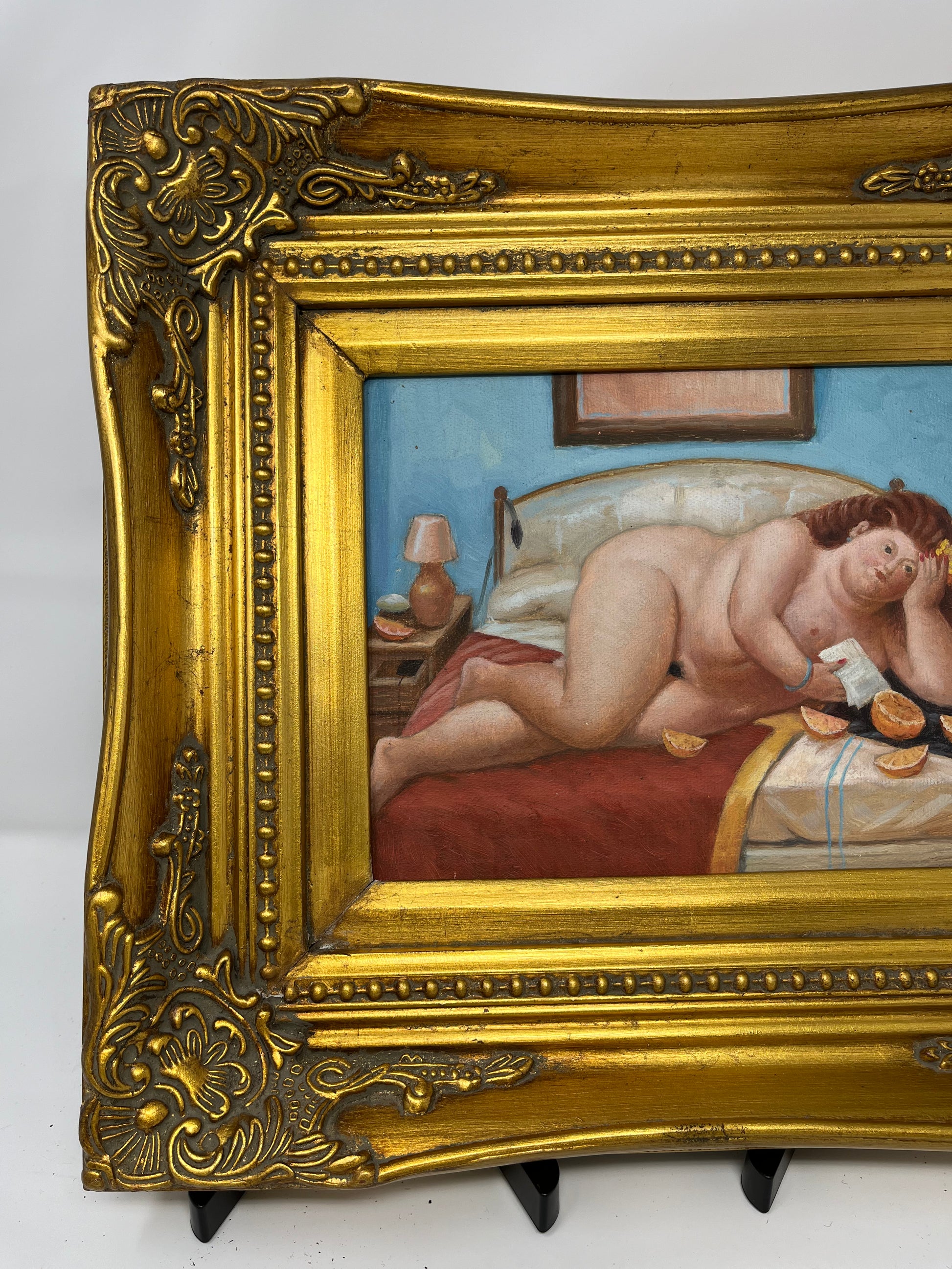 Reclining Woman with Oranges - HeirloomSpace