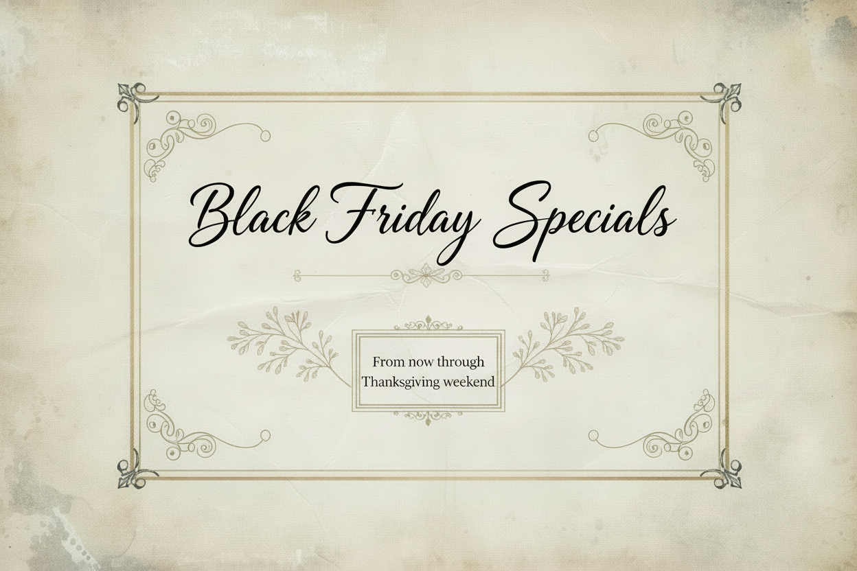 Black Friday Specials