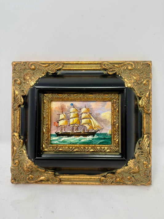 Sailing Ship Seascape Painting