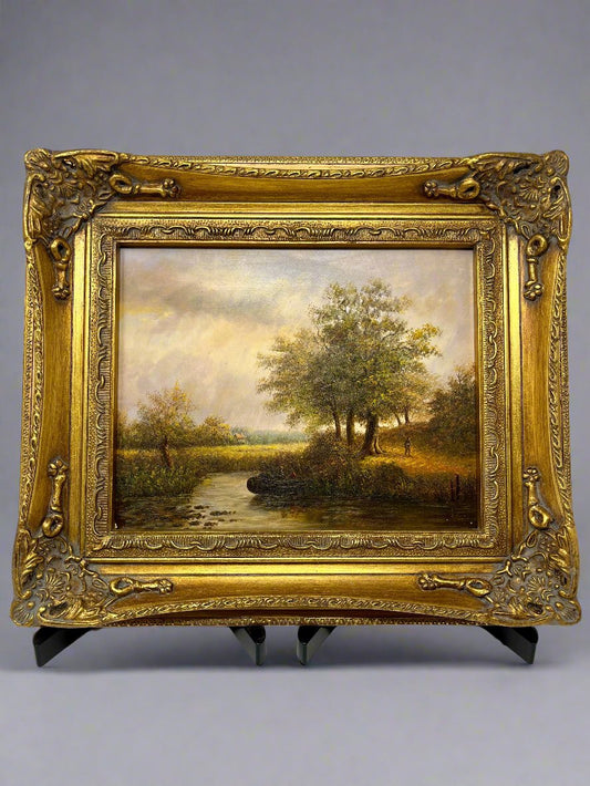 Autumn Reflections by the Riverbank - HeirloomSpace