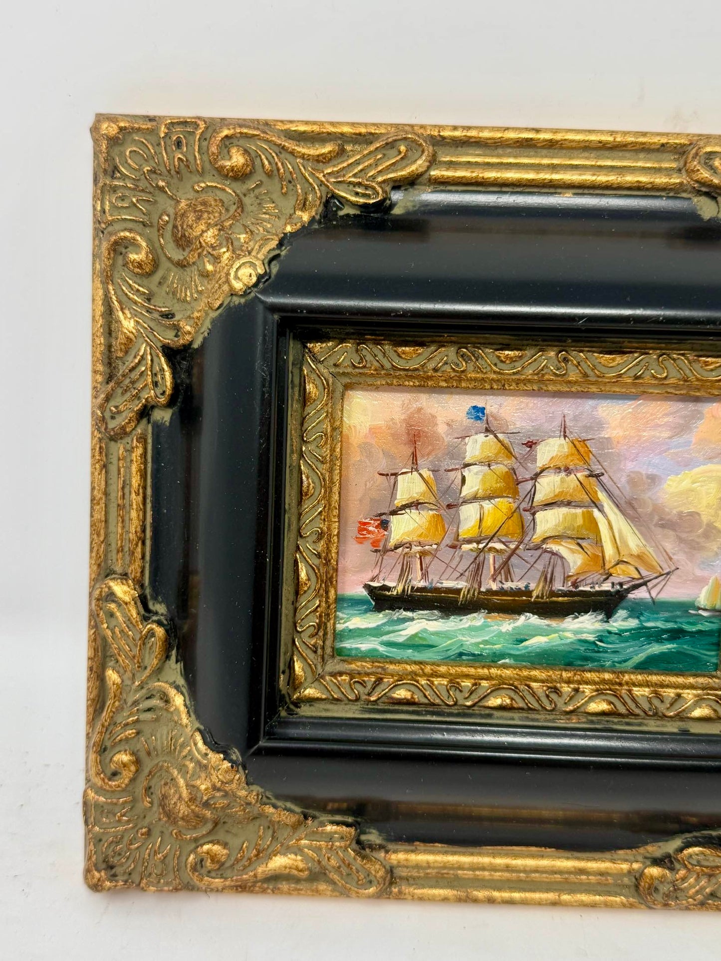 Sailing Ship Seascape Painting