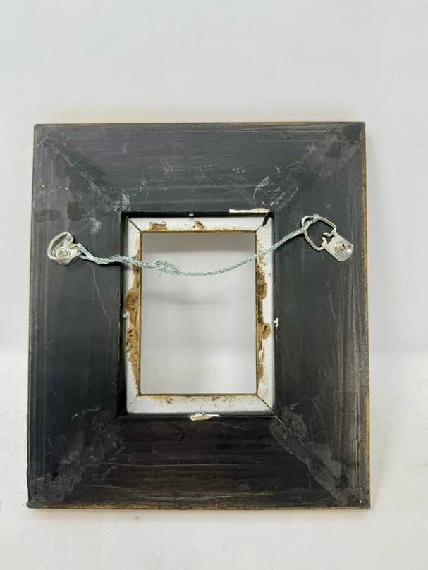 Ornate Black & Gold Picture Frame | Decorative Rectangular Frame