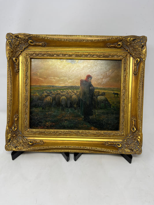 Shepherd at Dusk