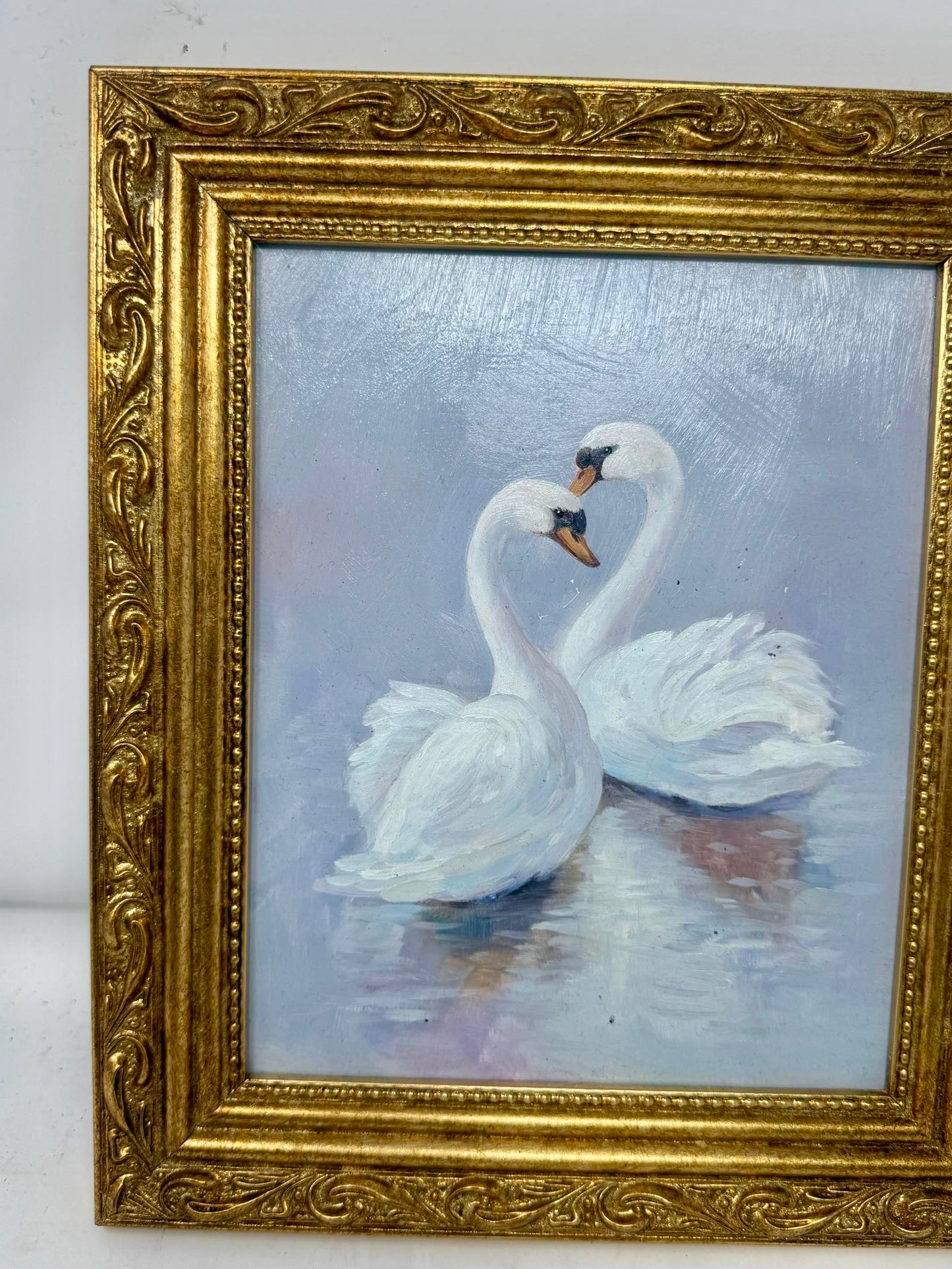 Swans Lake Painting