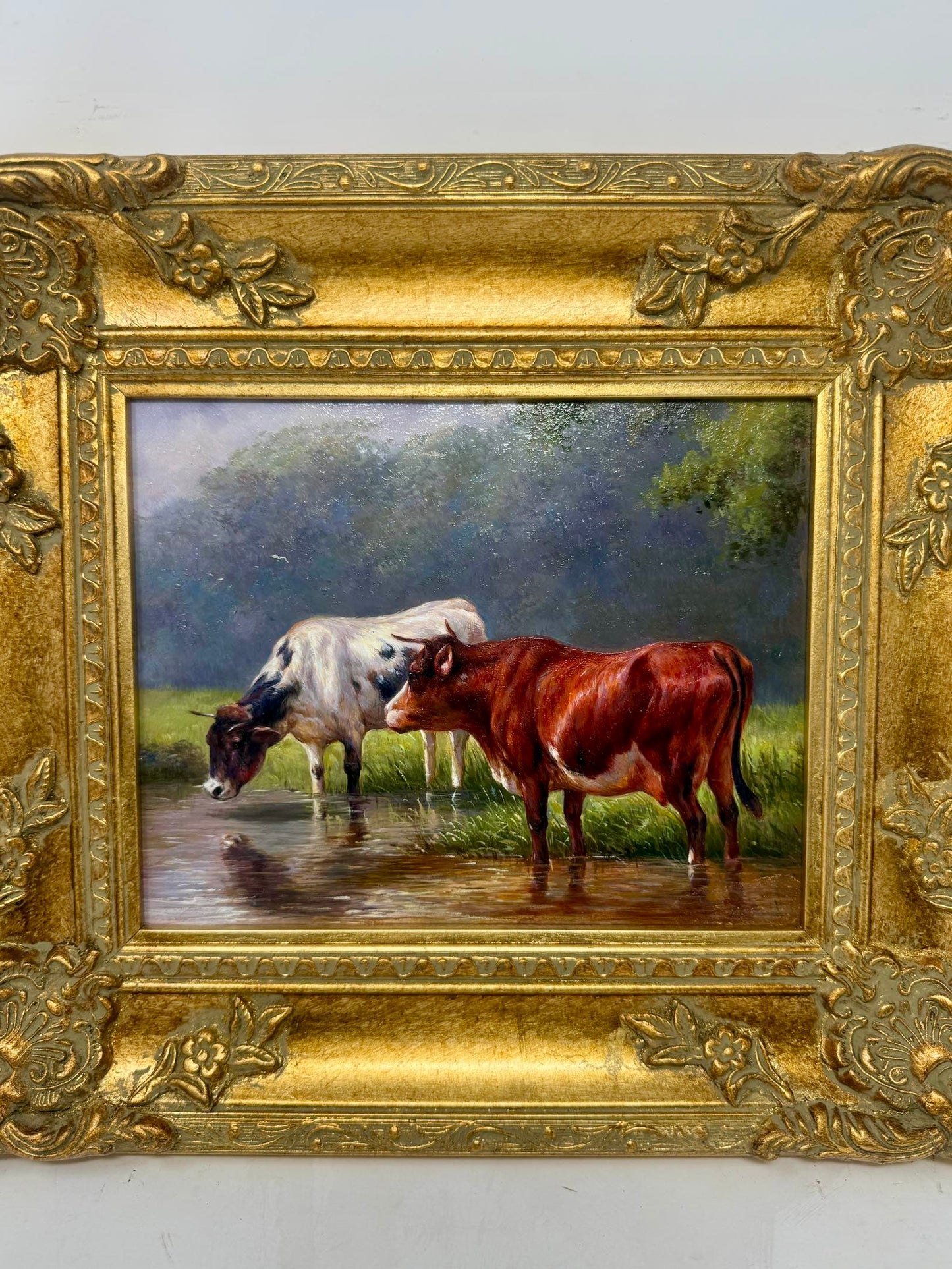 Quiet Waters: Cattle at the Stream