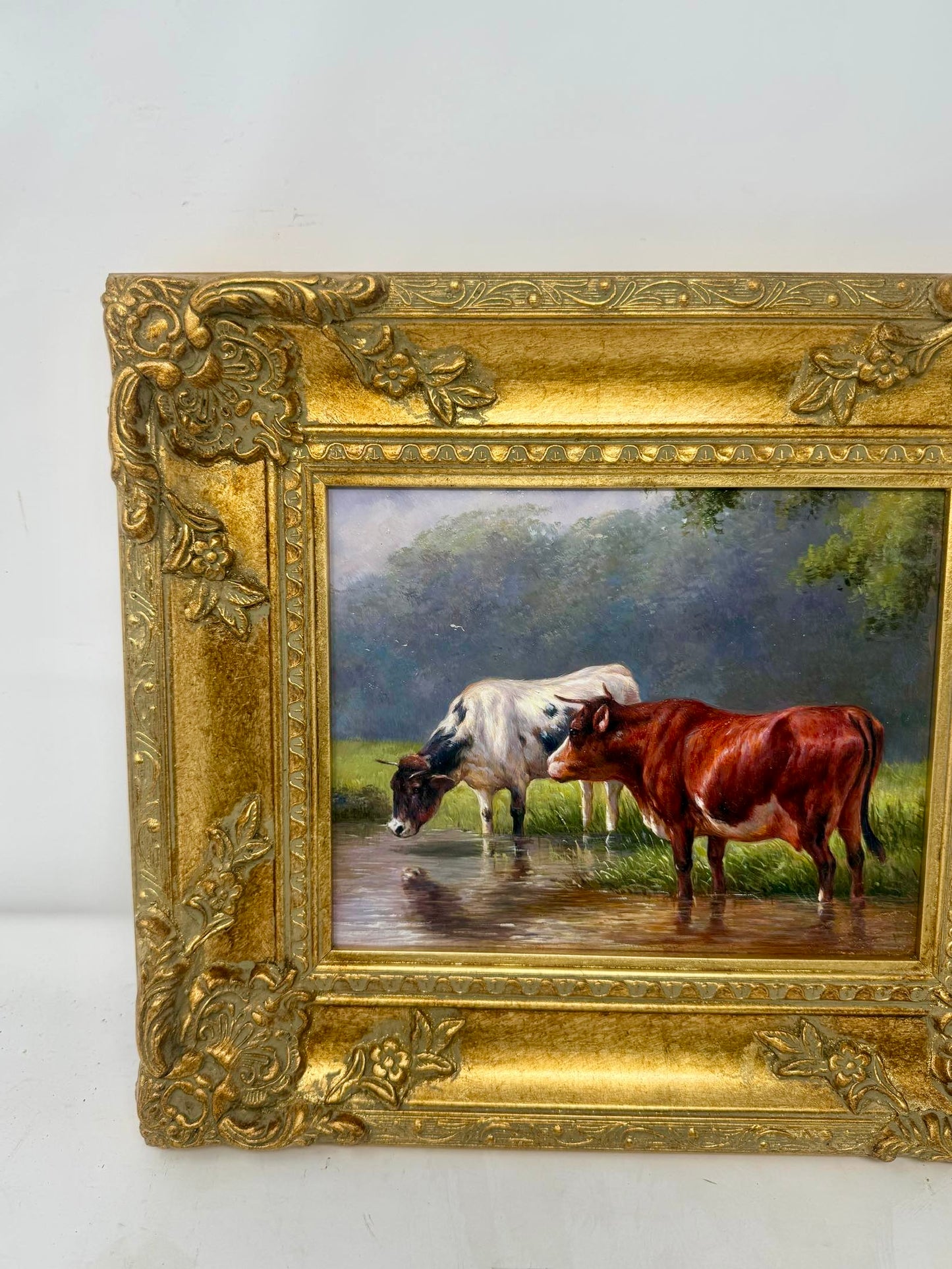 Quiet Waters: Cattle at the Stream