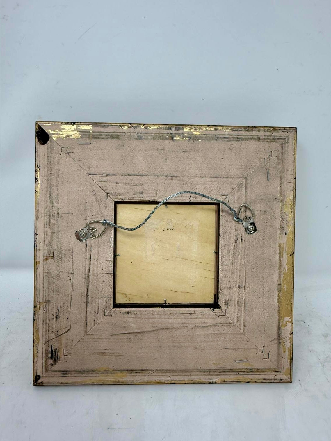 Porcelain Reverie | Framed Mini Vase Oil Painting in Ornate Black & Gold Frame