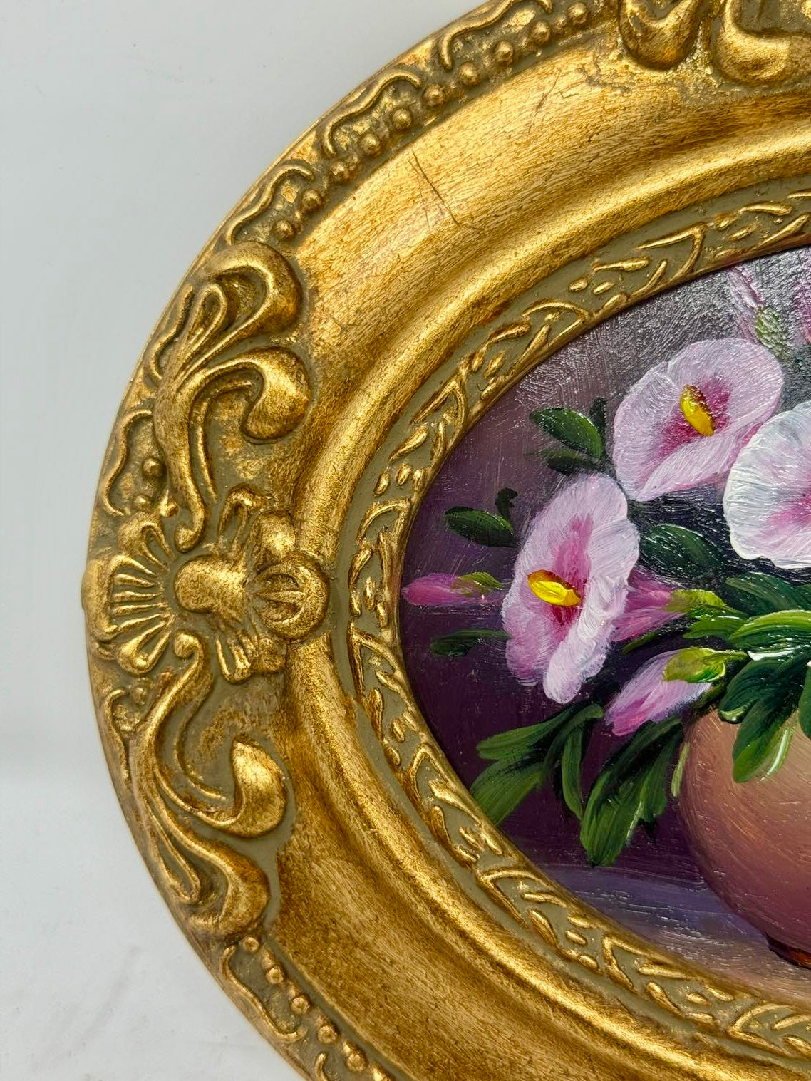 Calla Lily Reverie | Framed Floral Oil Painting