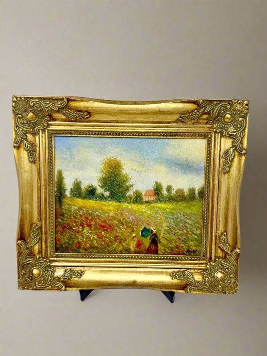 🌻 Summer Field with Parasol