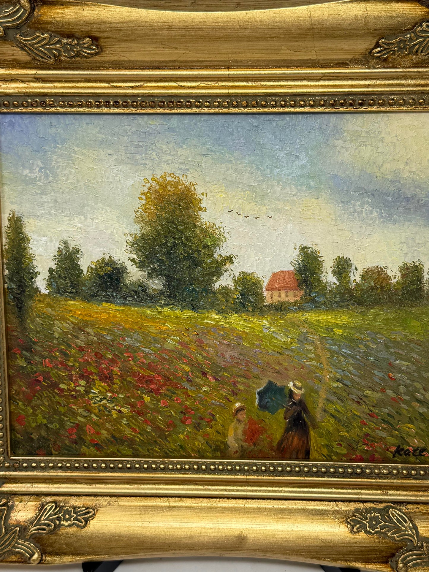 🌻 Summer Field with Parasol