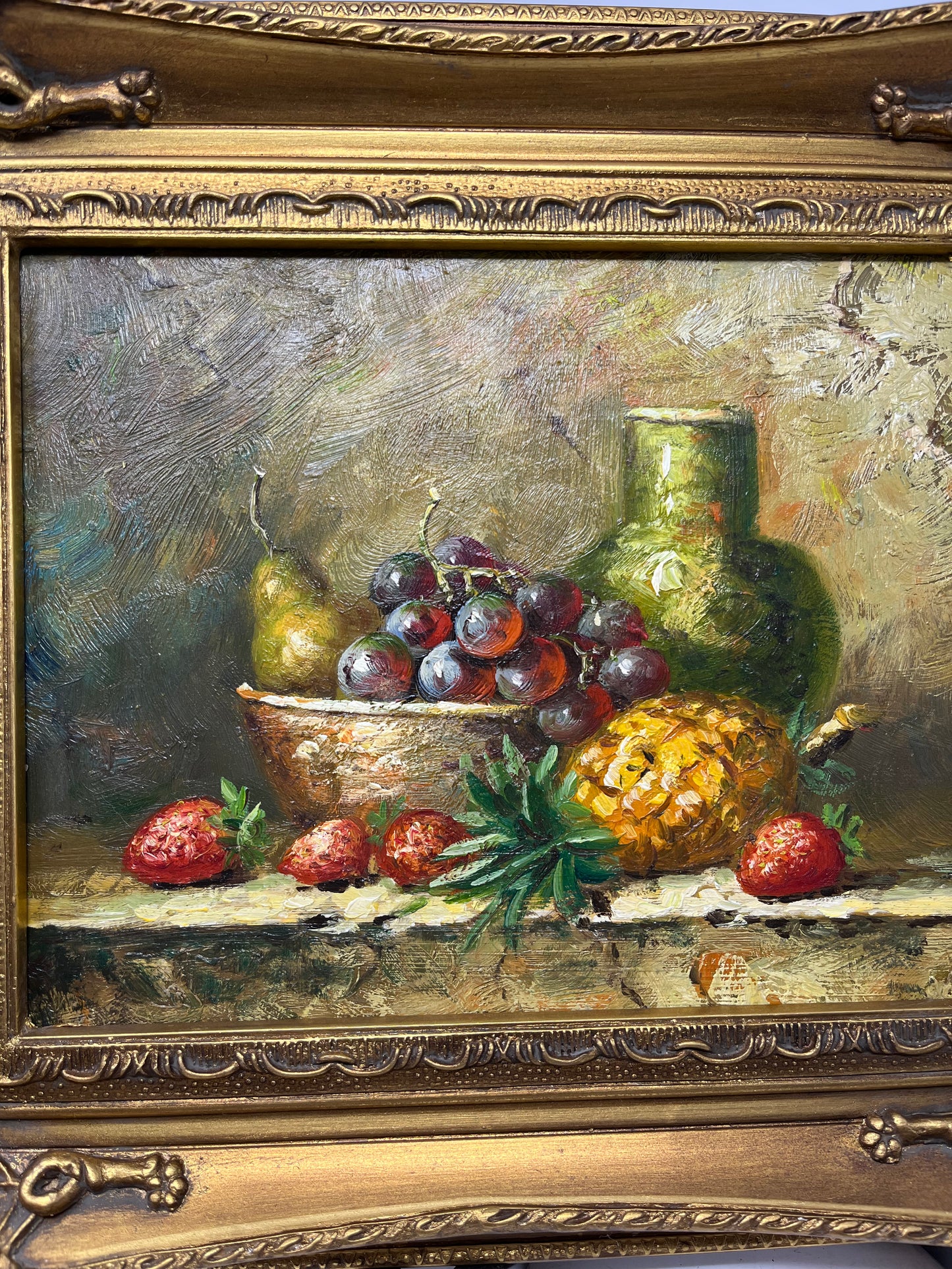 Various Fruits on the Table 13x15