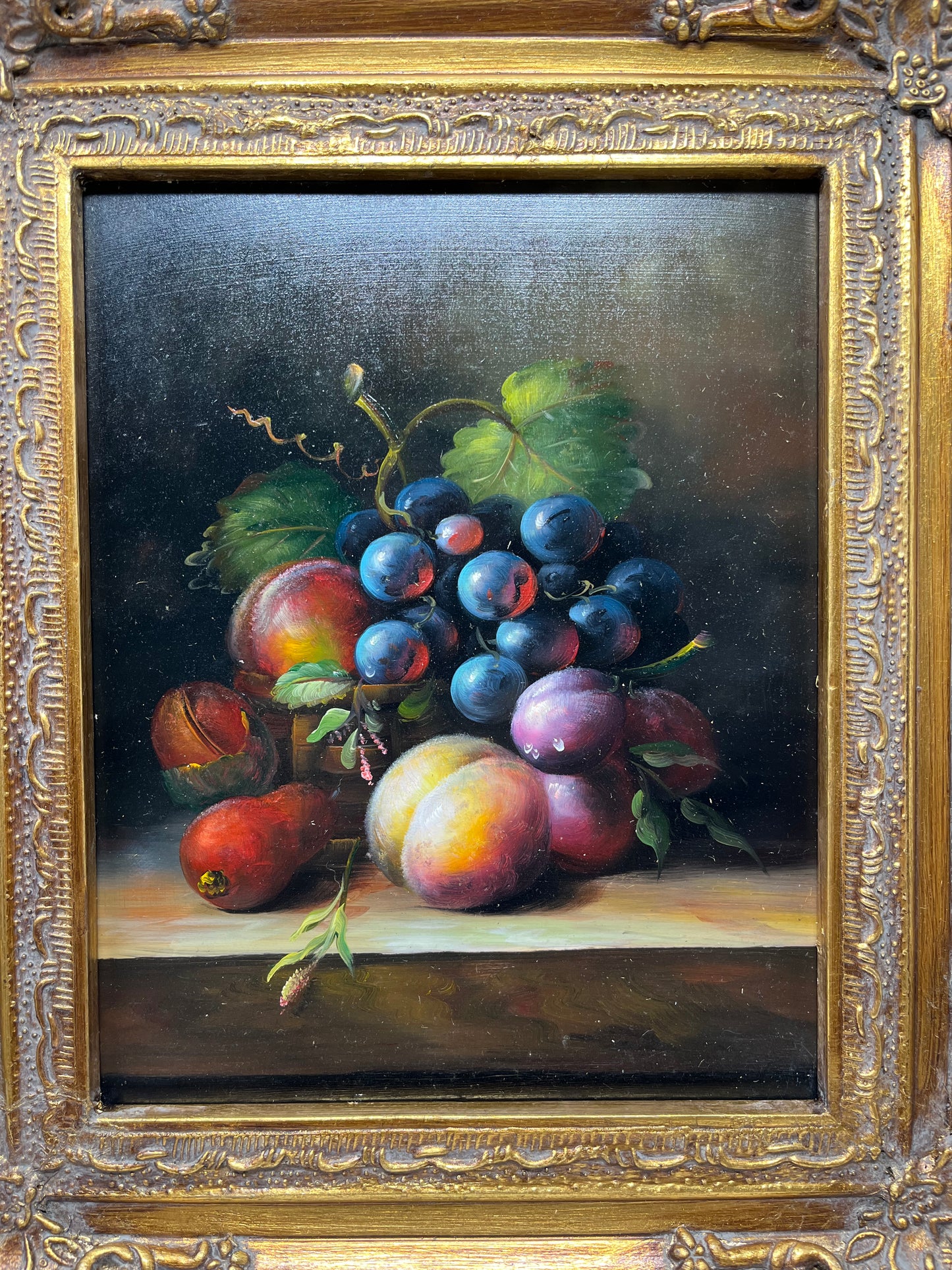 Bright Colored Fruit on a Table 13x15