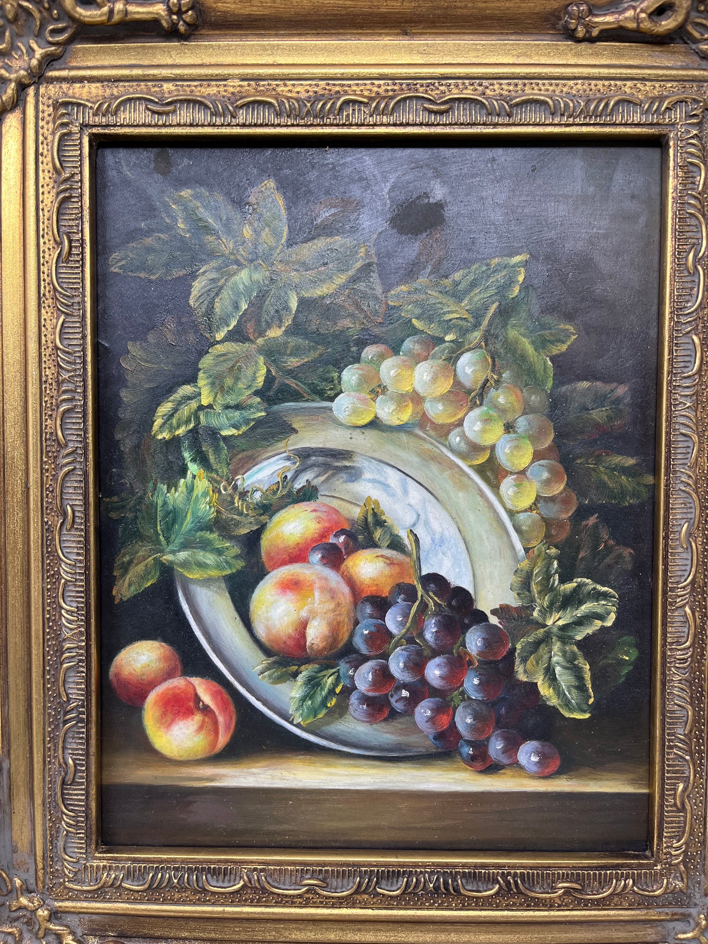 Fruits on a Plate 13x15