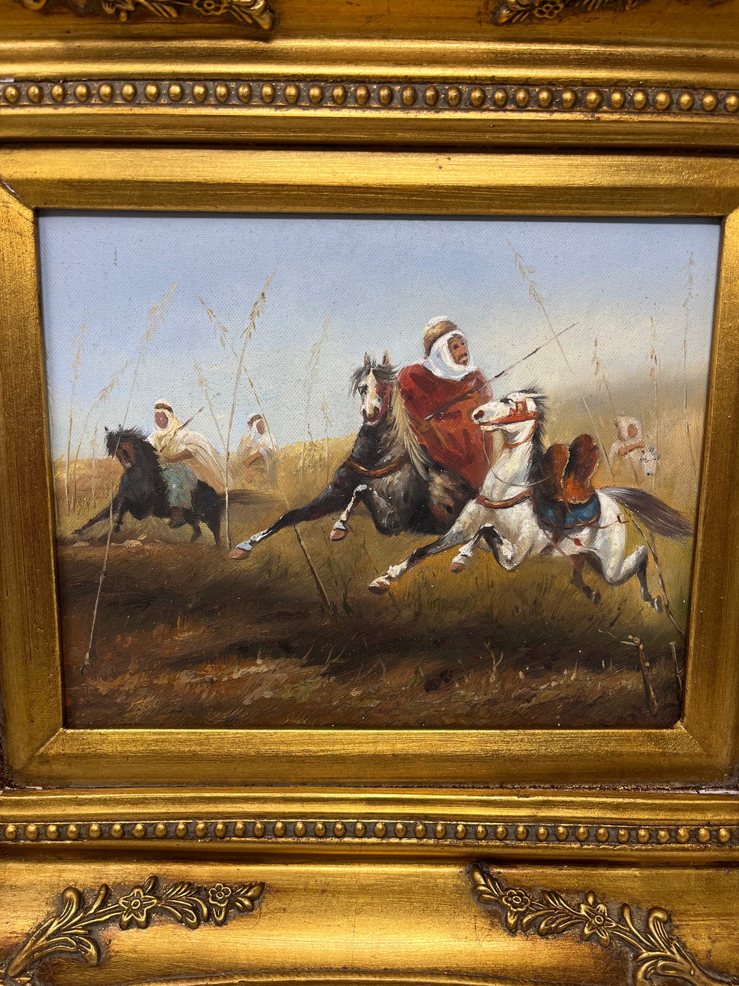 Brave Riders in the Field