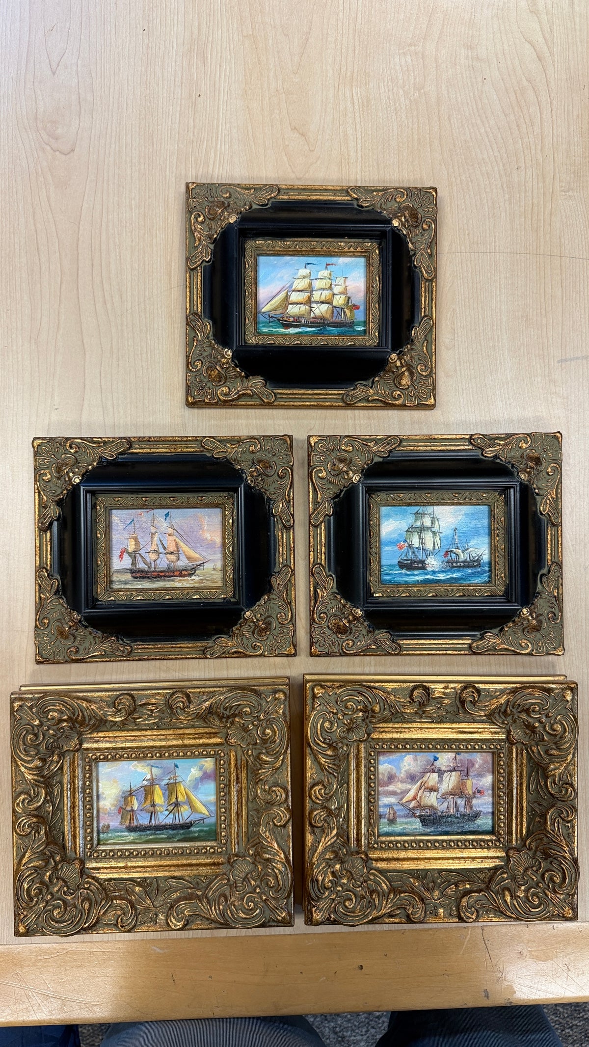5 mini ship set