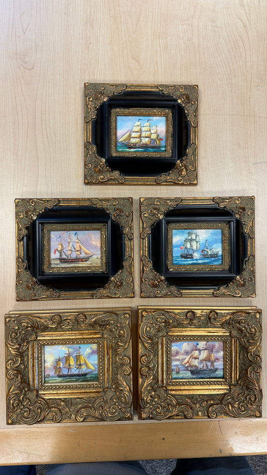 5 mini ship set