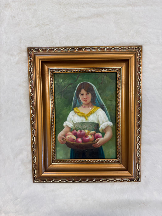 Maiden with Fruit Basket