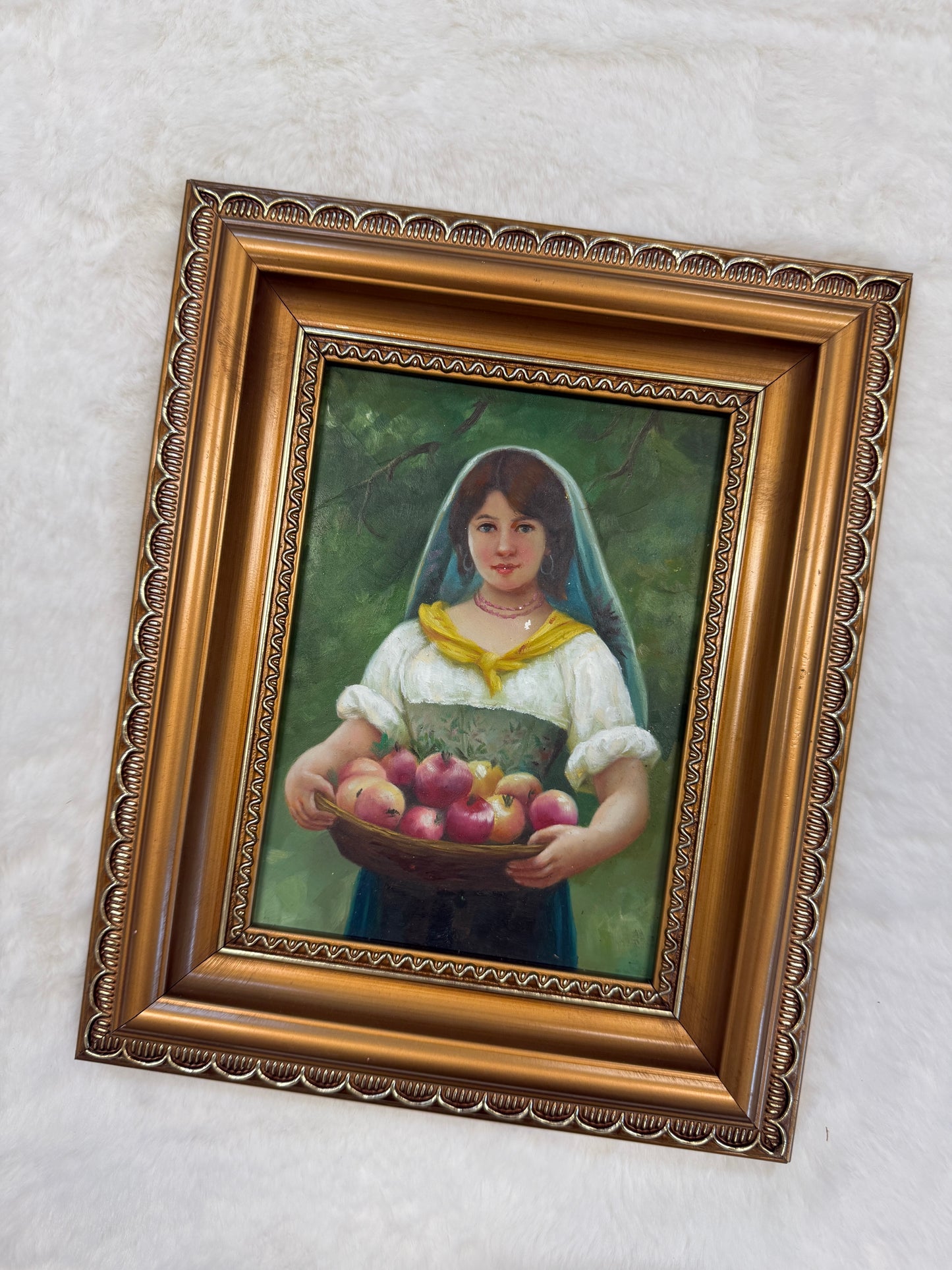 Maiden with Fruit Basket