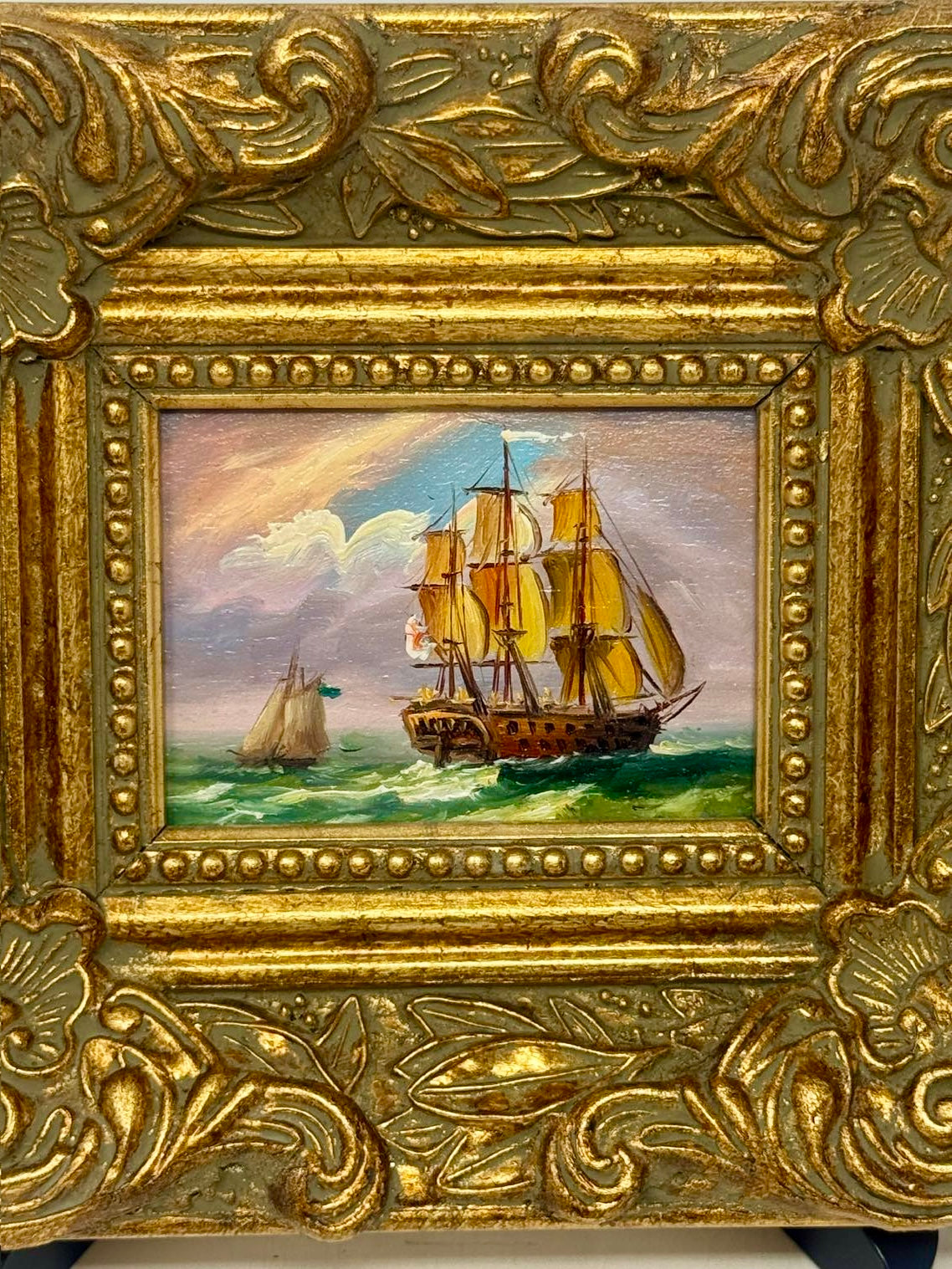 Sailing Ship Seascape Painting