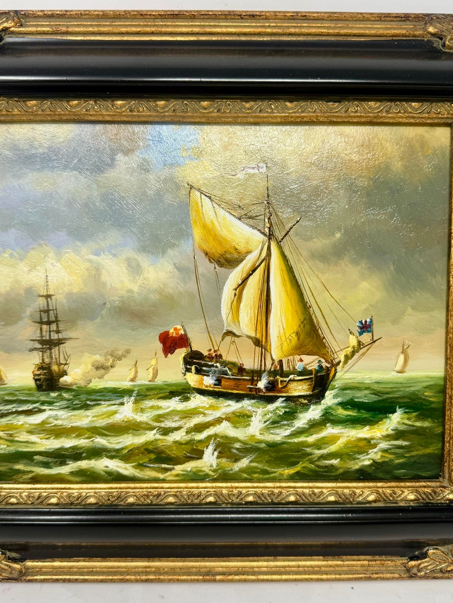 Sailing Ship Seascape Painting
