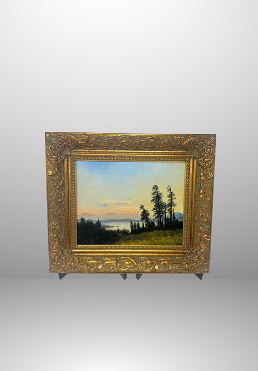 Golden Hour Over a Quiet Lake