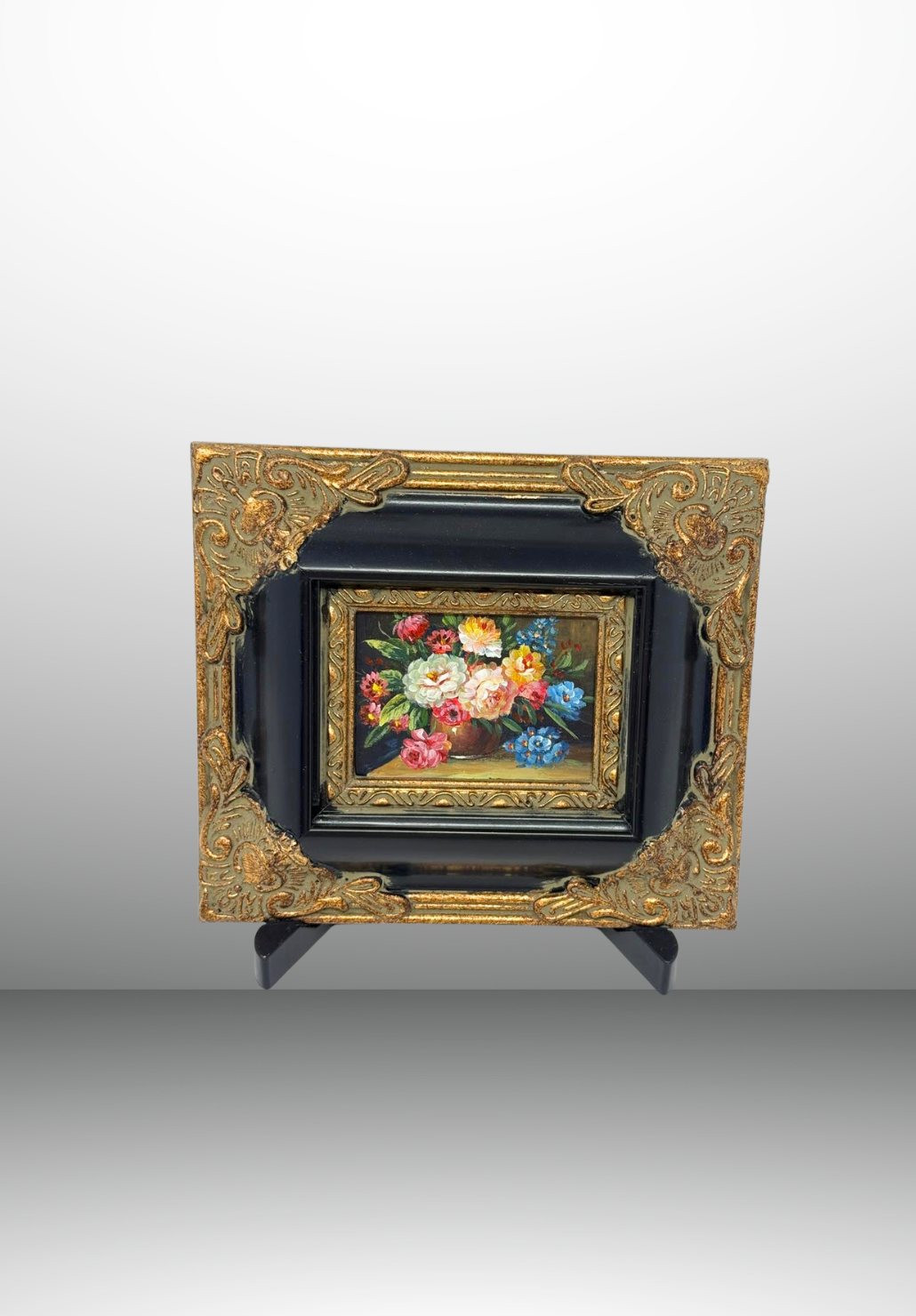 Petite Floral Still Life Oil Paintings