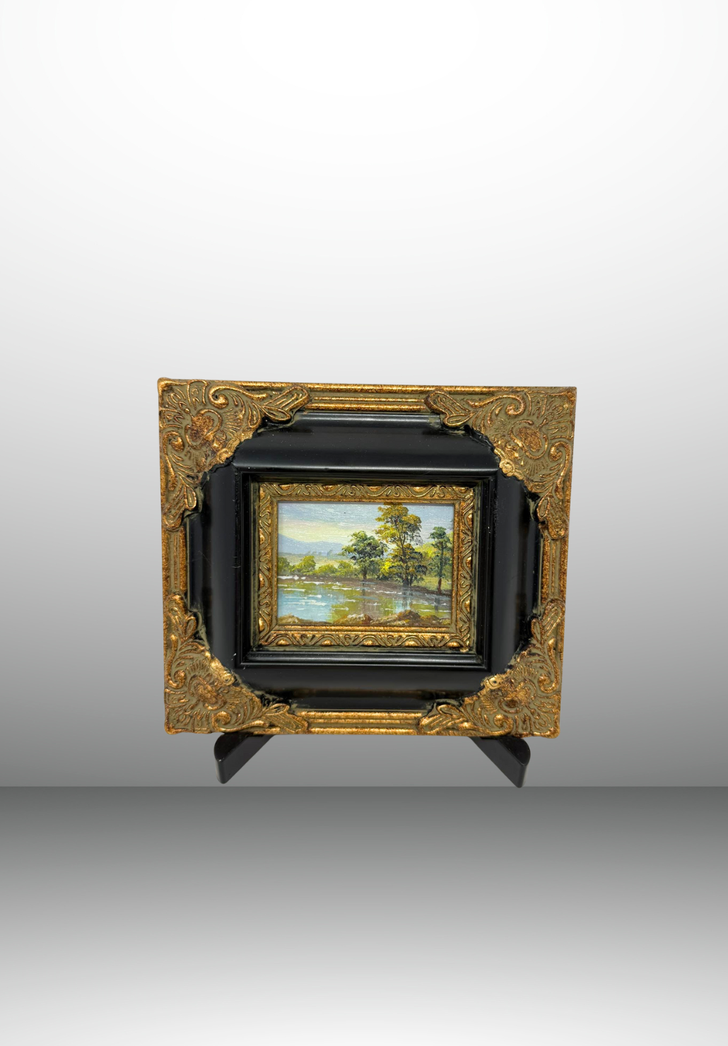 Quiet Countryside Mini Landscape Oil Paintings