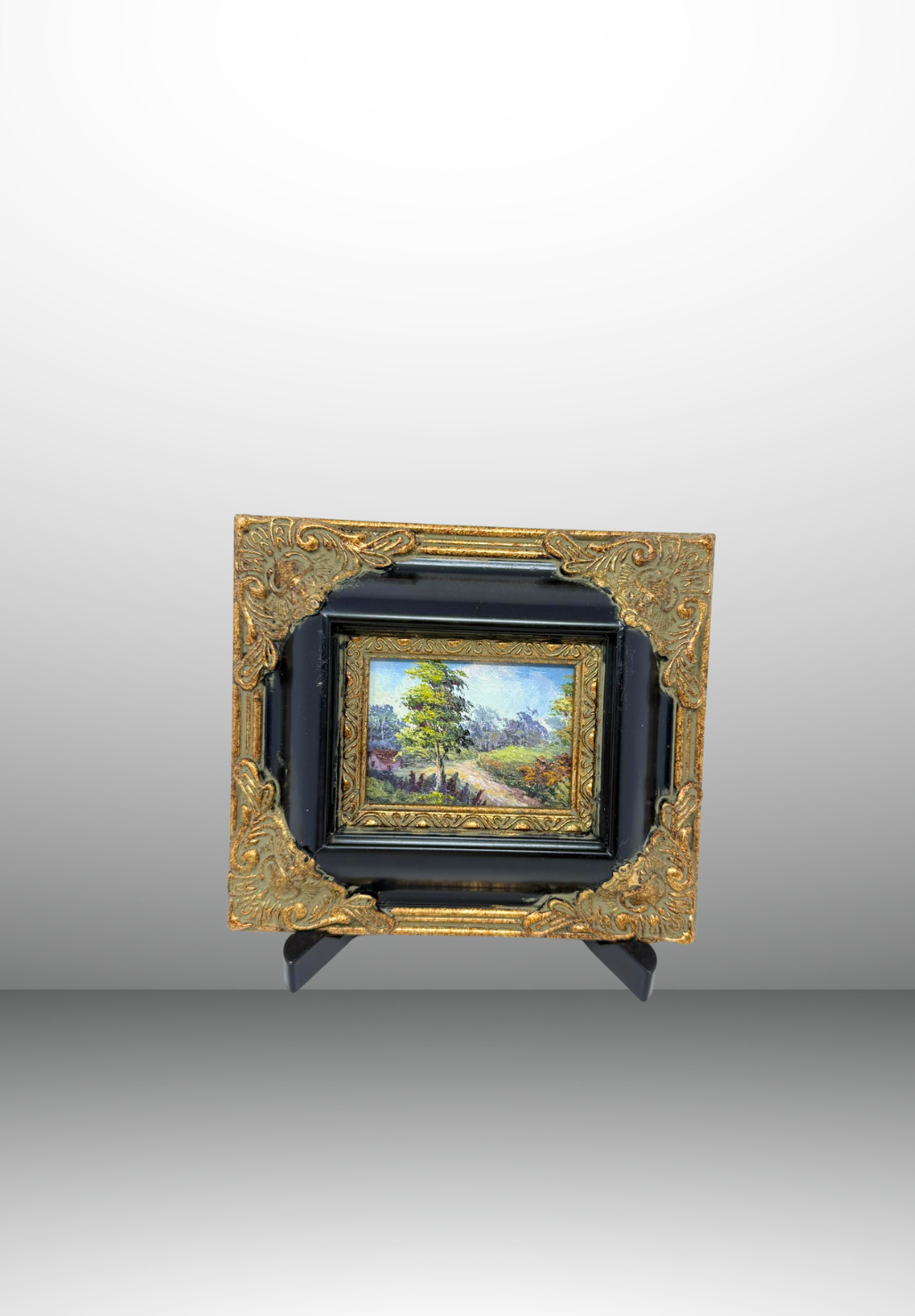 Quiet Countryside Mini Landscape Oil Paintings