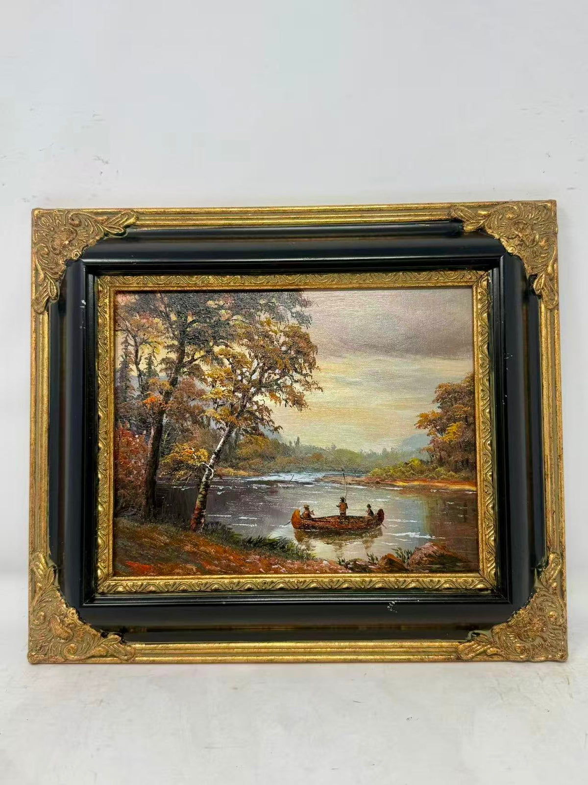 Autumn River Reverie | Framed Oil Painting